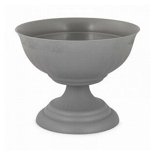 Вазон 17л "Венеция" Д445мм серый