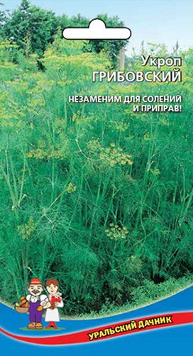 Семена Укроп Грибовский (ранний, холодостойкий) "Уральский Дачник" ц/п