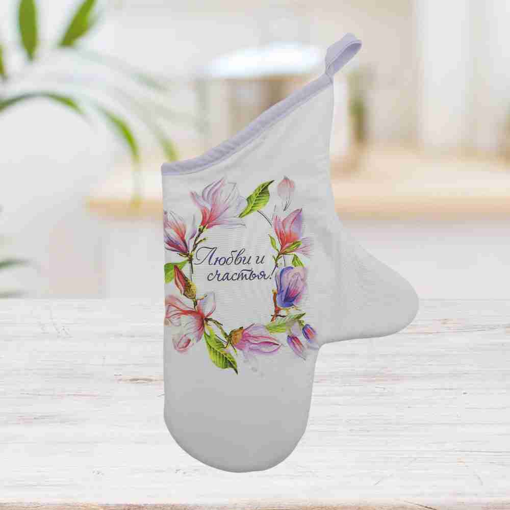 Варежка 35*22 кухонная ДомВелл Любви и счастья (верх-100%пэ,низ-100%хл.) Варежка 35*22 кухонная ДомВелл Любви и счастья (верх-100%пэ,низ-100%хл.)