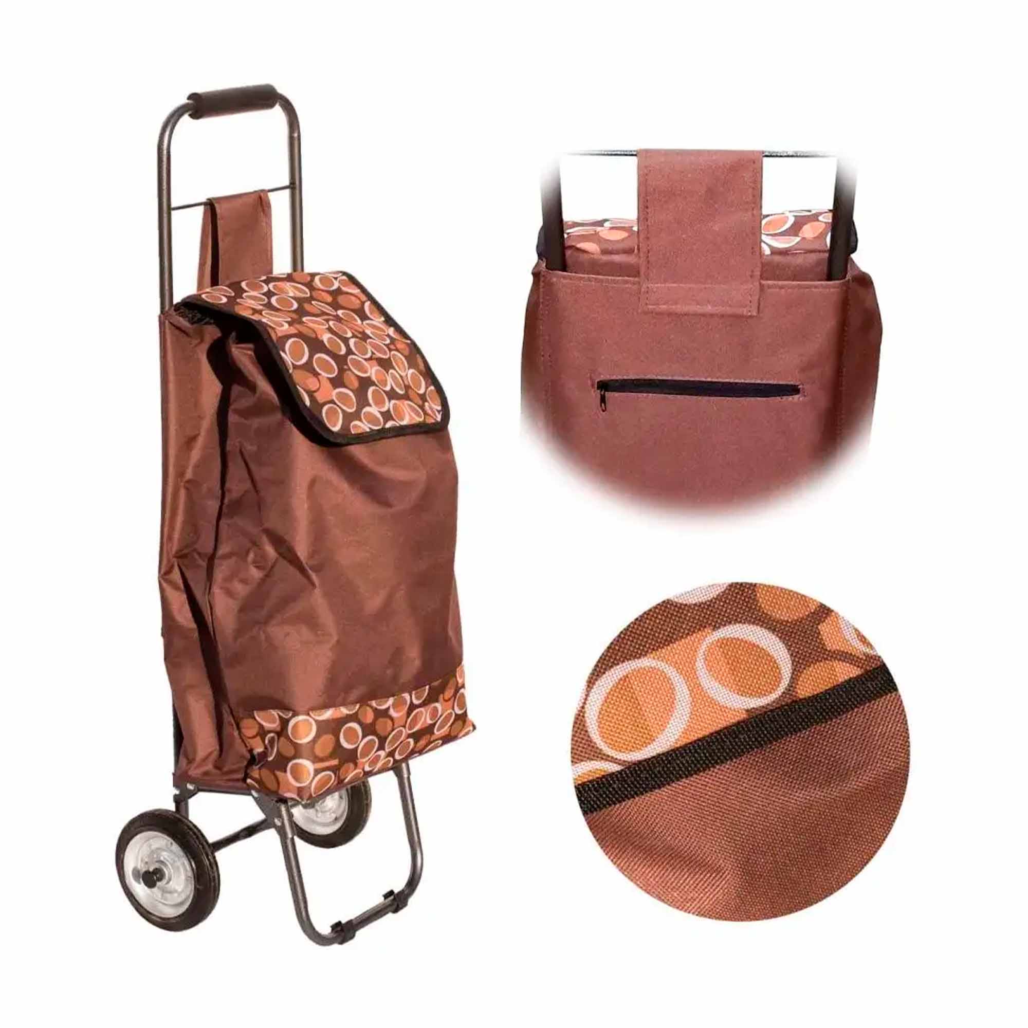 Тележка багажная металл.колеса РД15569