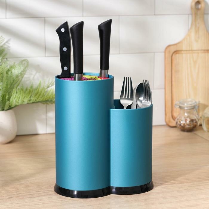 Подставка для ножей с наполнителем 22х12х19,2см, подар.уп.  РД 51974