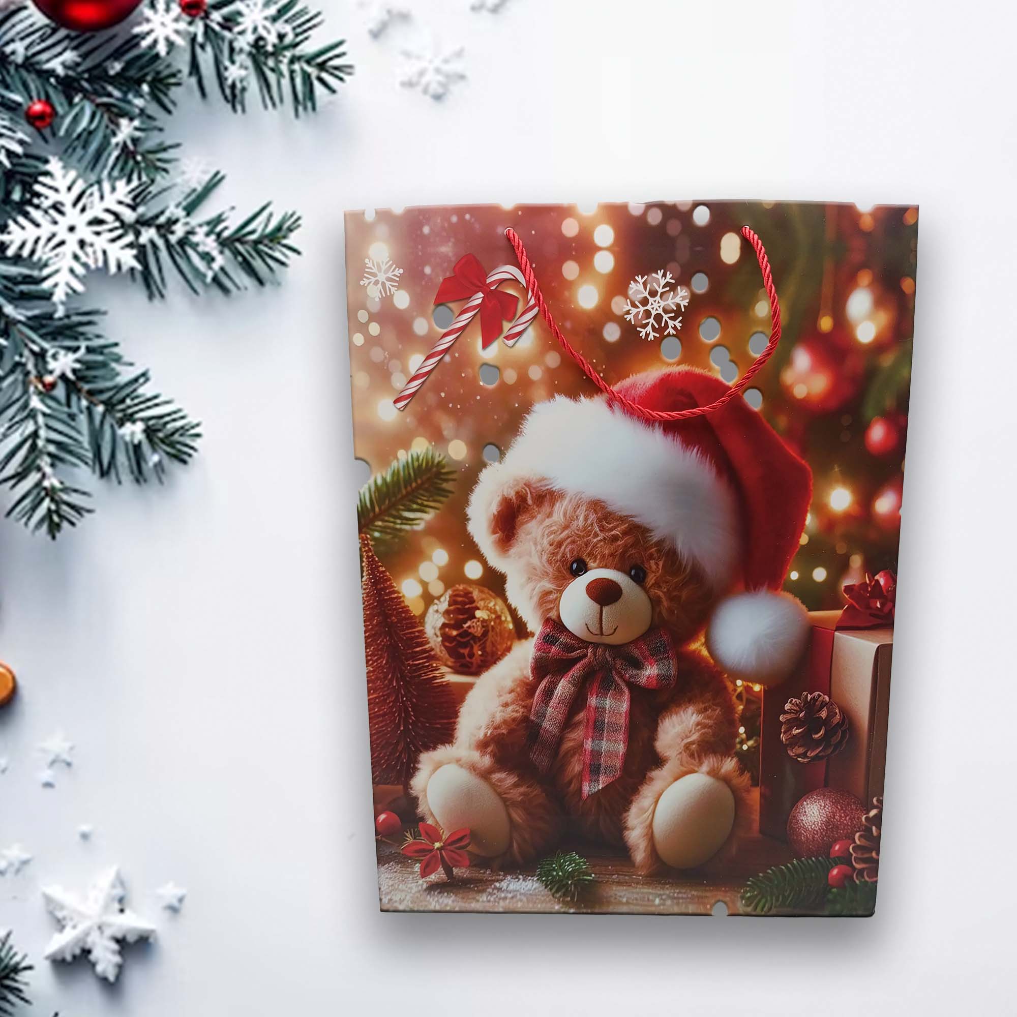 Пакет подарочный Новый год  26х32х10см РД21386