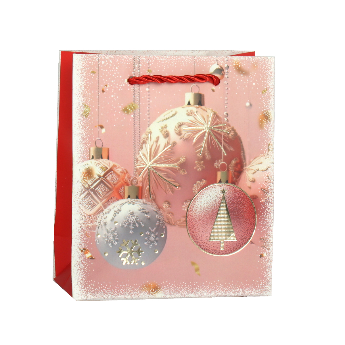 Пакет подарочный 12х14х6 Новый год 421 микс 