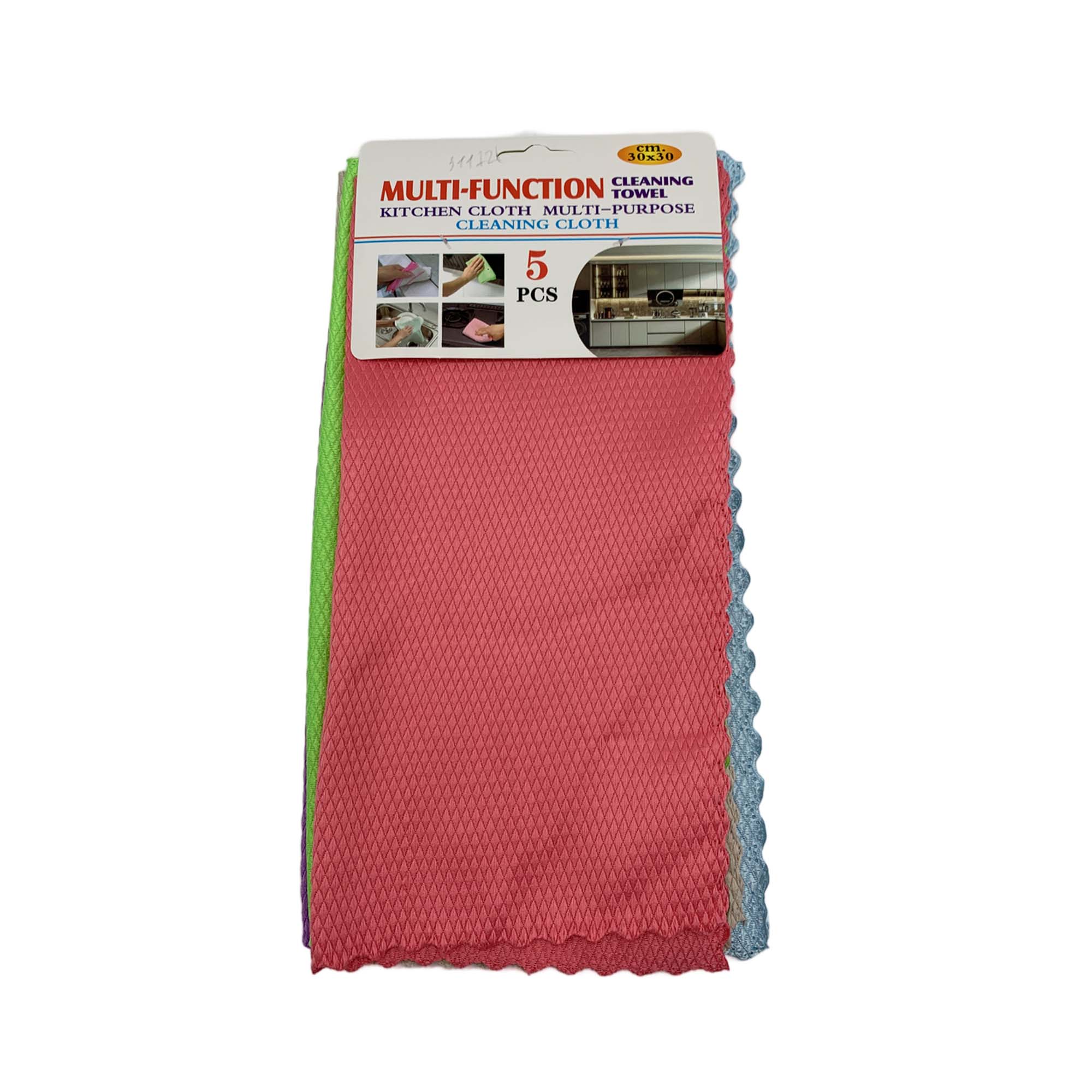 Салфетки для уборки 5шт 30х30 РД78167