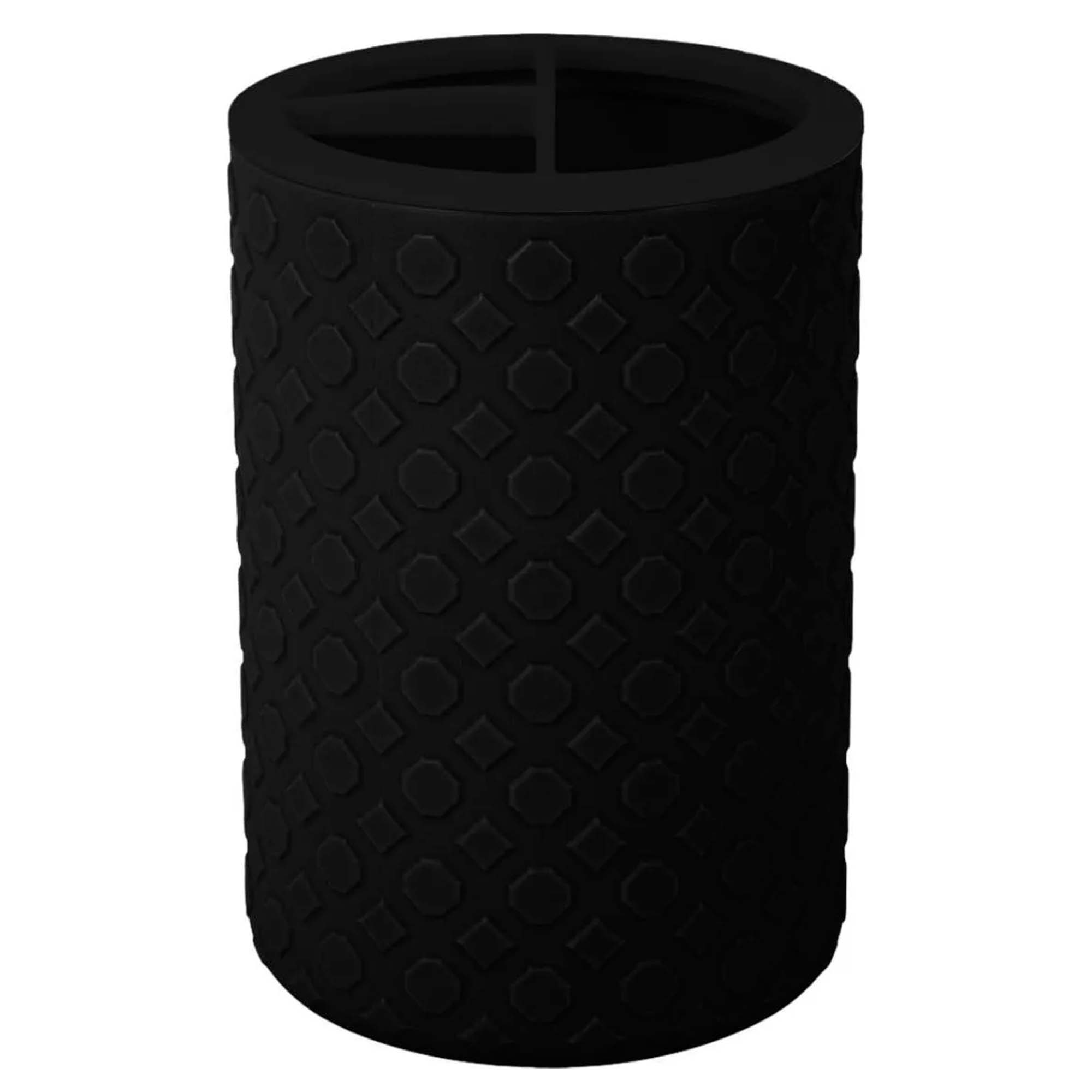 Подставка для зубных щеток Plast Team BLACK
