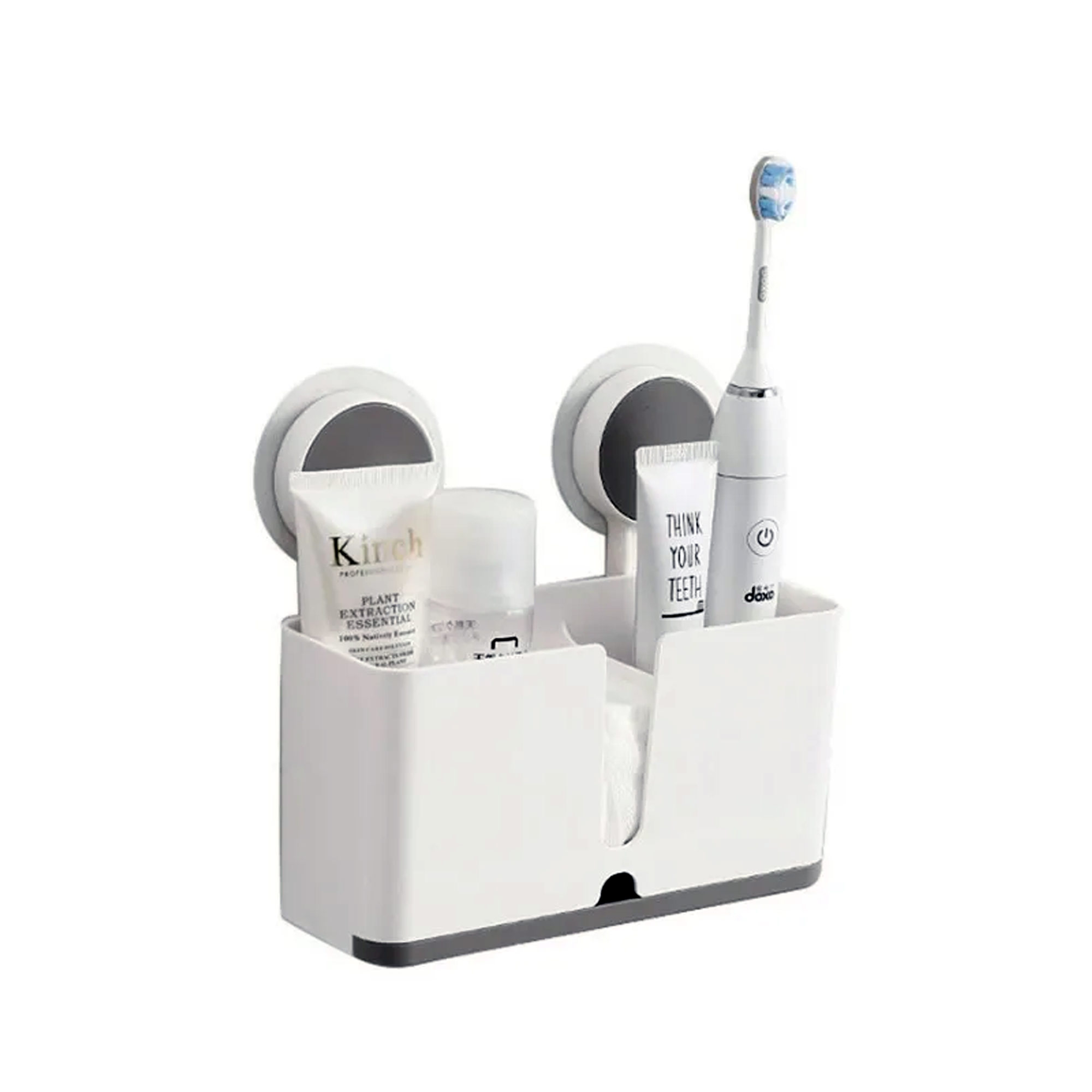 Полка для ванной двойная высокая РД66942