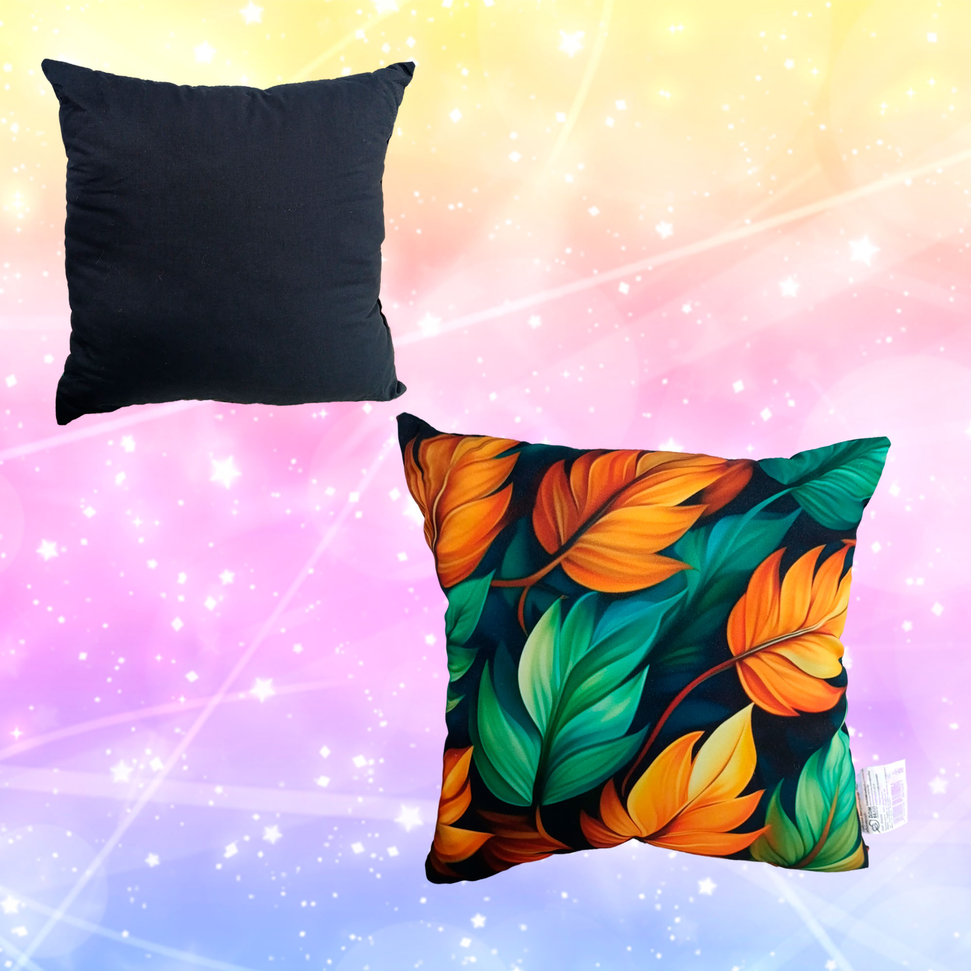 Подушка 40*40 ДомВелл габардин, поплин Листопад