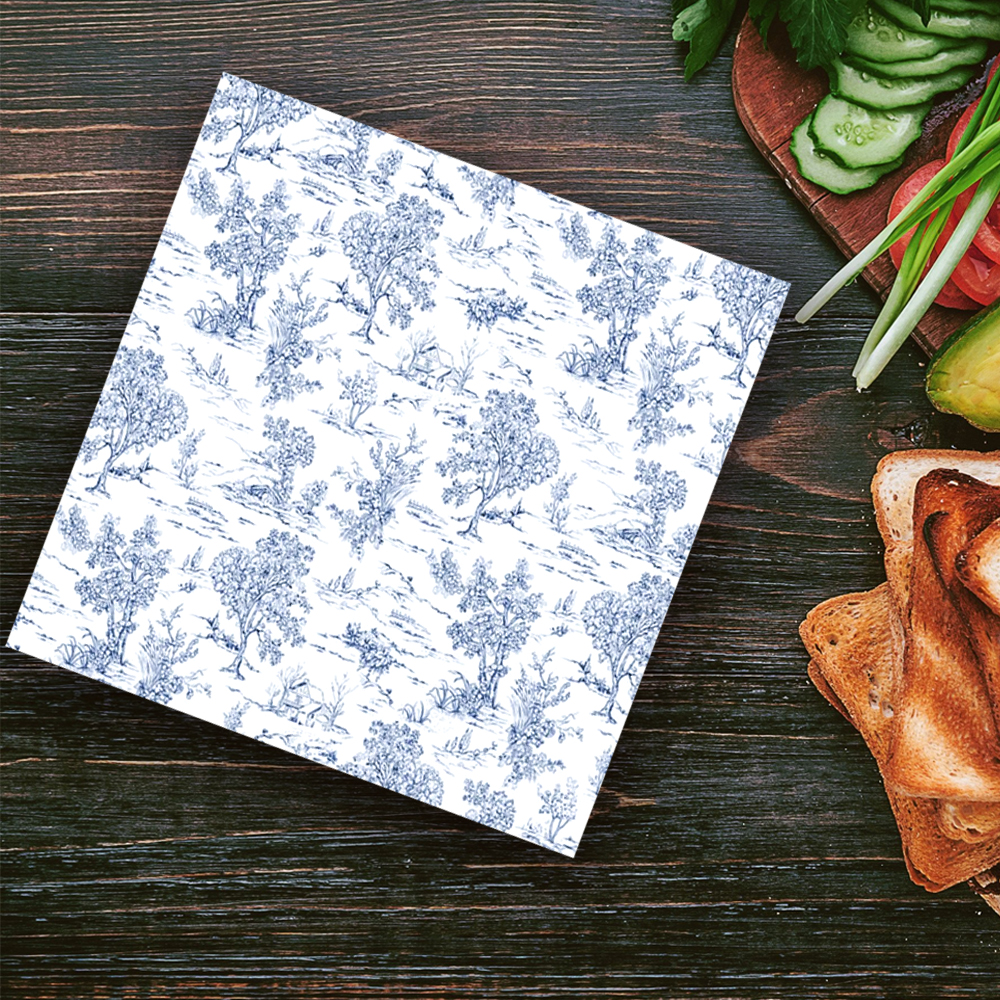 Салфетка 45*45 Калейдоскоп ДомВелл рогожка Пастораль 3118/1