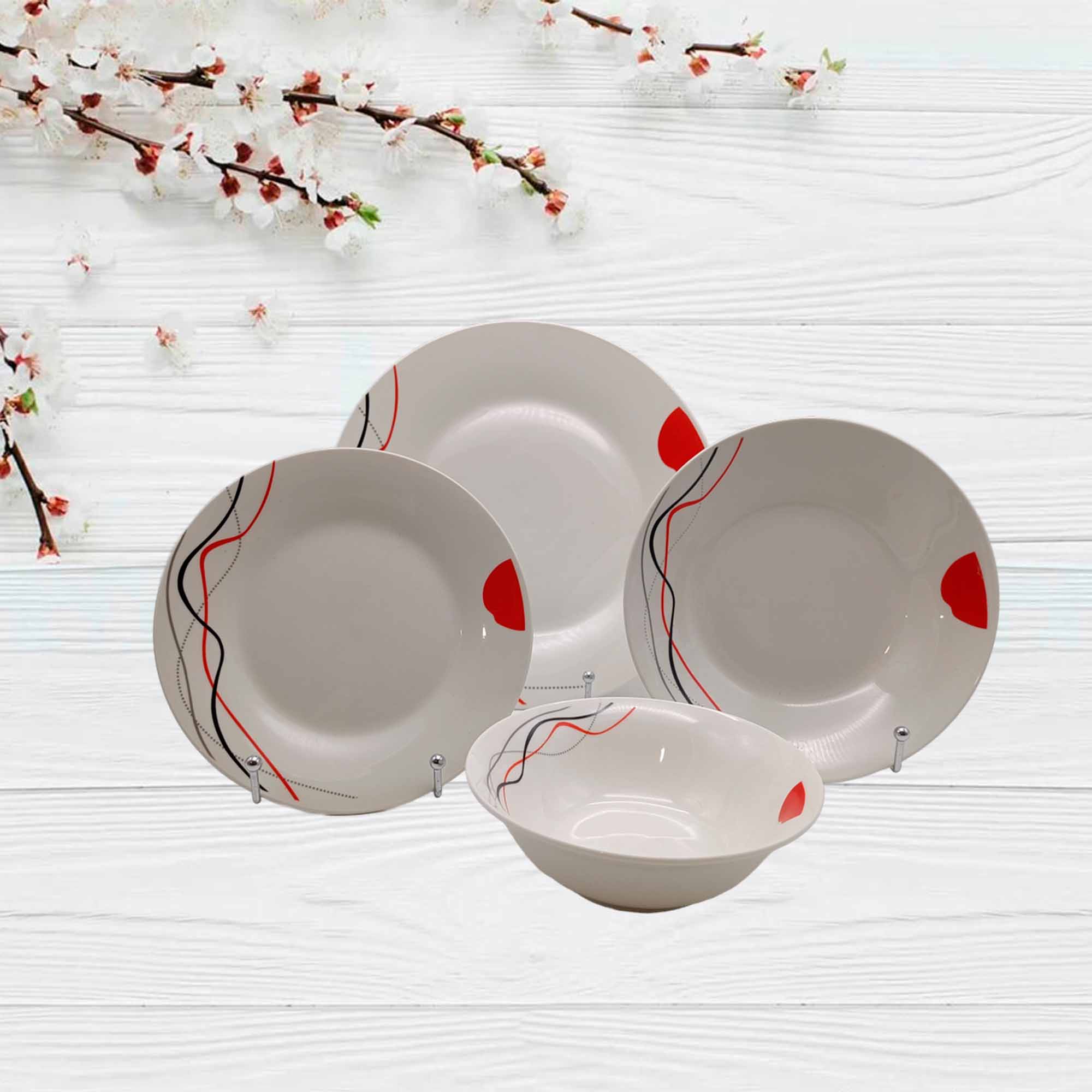 Сервиз столовый 24 предмета: тарелка на 27,19,20 РД83109