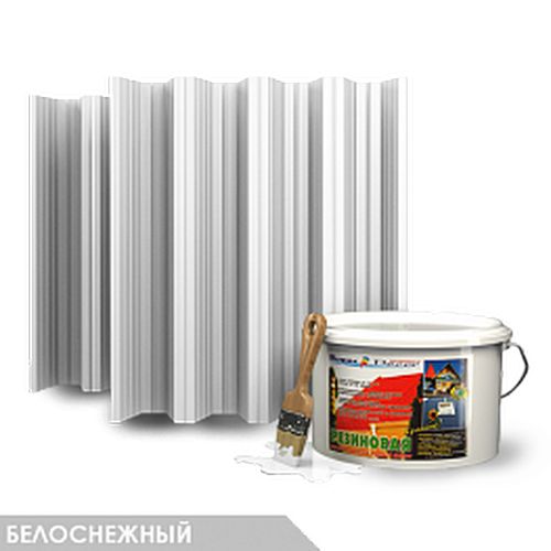Краска "Резиновая" белоснежный 3 кг 