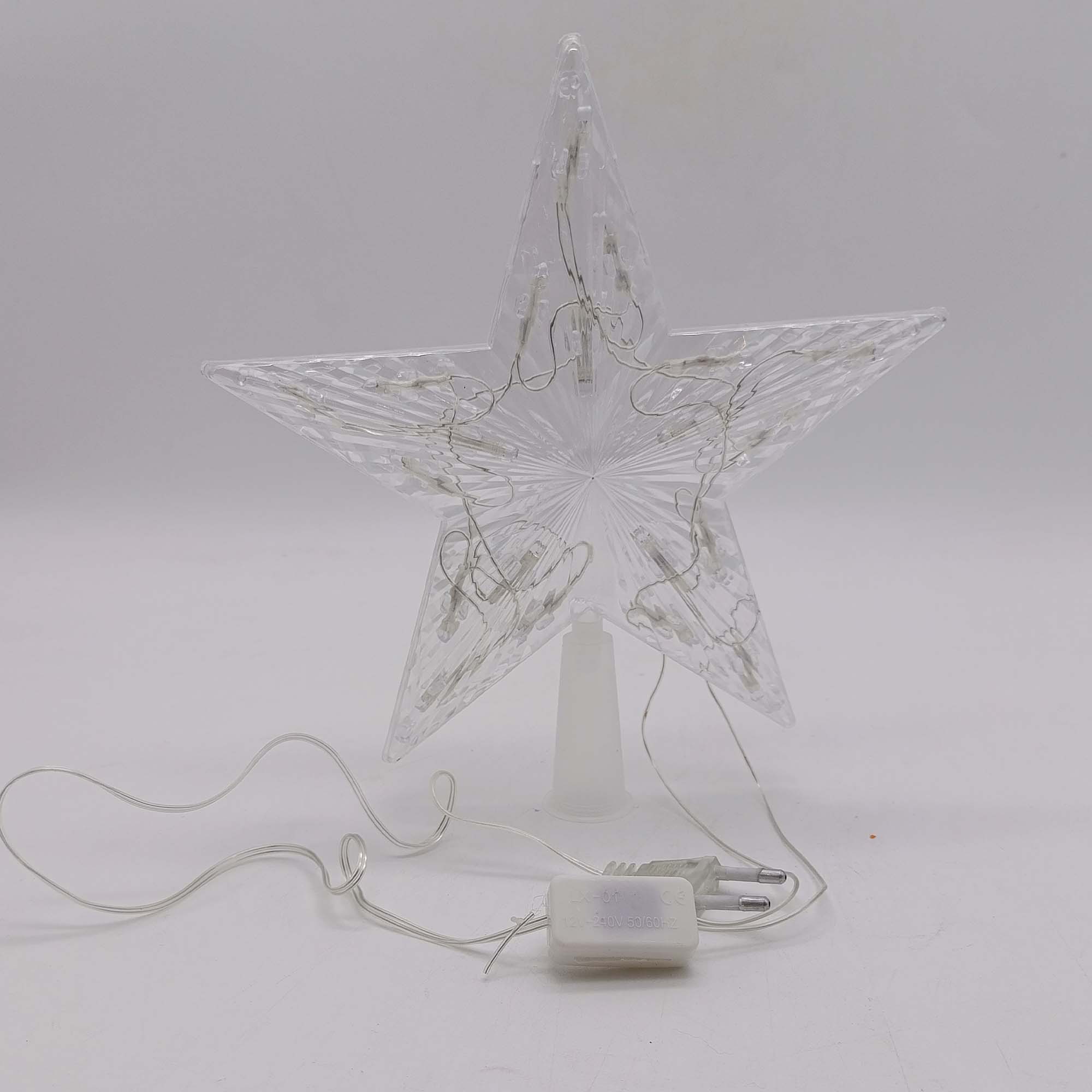 Звезда электрическая светодиодная , свечение мульти РД18379