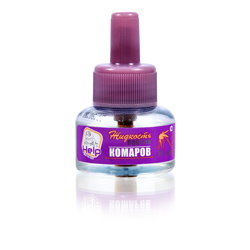 Жидкость от КОМАРОВ 30 ночей, инсектицидная HELP /24