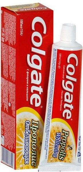 Паста зубная 100мл Colgate Прополис Отбеливающая