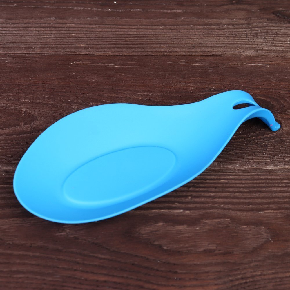 Подставка под ложку 20см силикон, в асоорт.