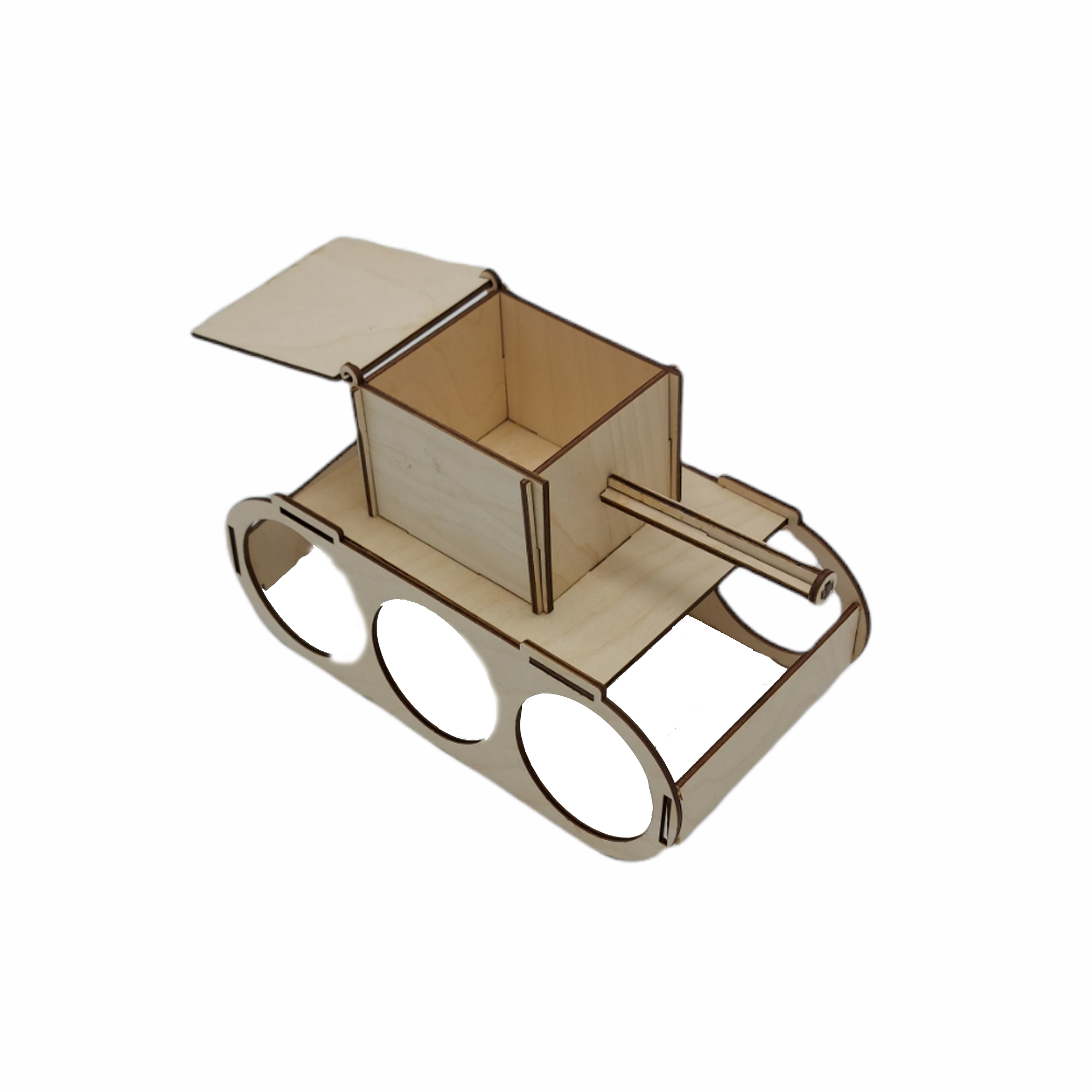 Подставка под пиво 24,5*12,5*15см ДомВуд Танк Экошпон Ф210