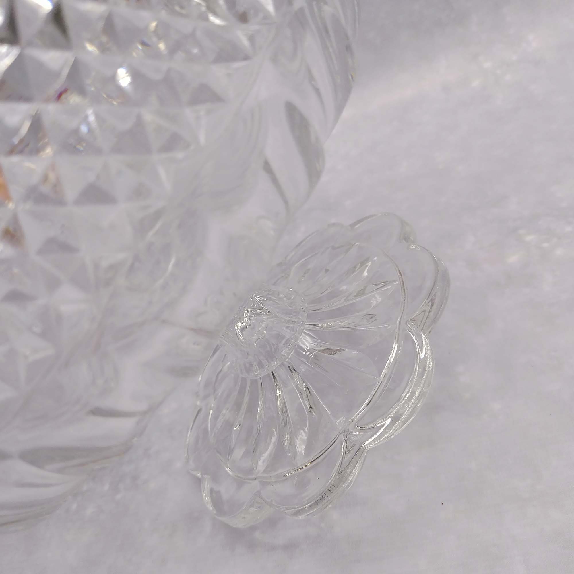 Ваза для фруктов 25х19см хрусталь на ножке РД19895