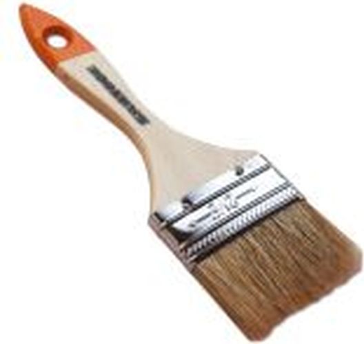 Кисть плоская 63мм "SANTOOL" ЛАЙТ 2,5 нат.щетина,  дер. ручка