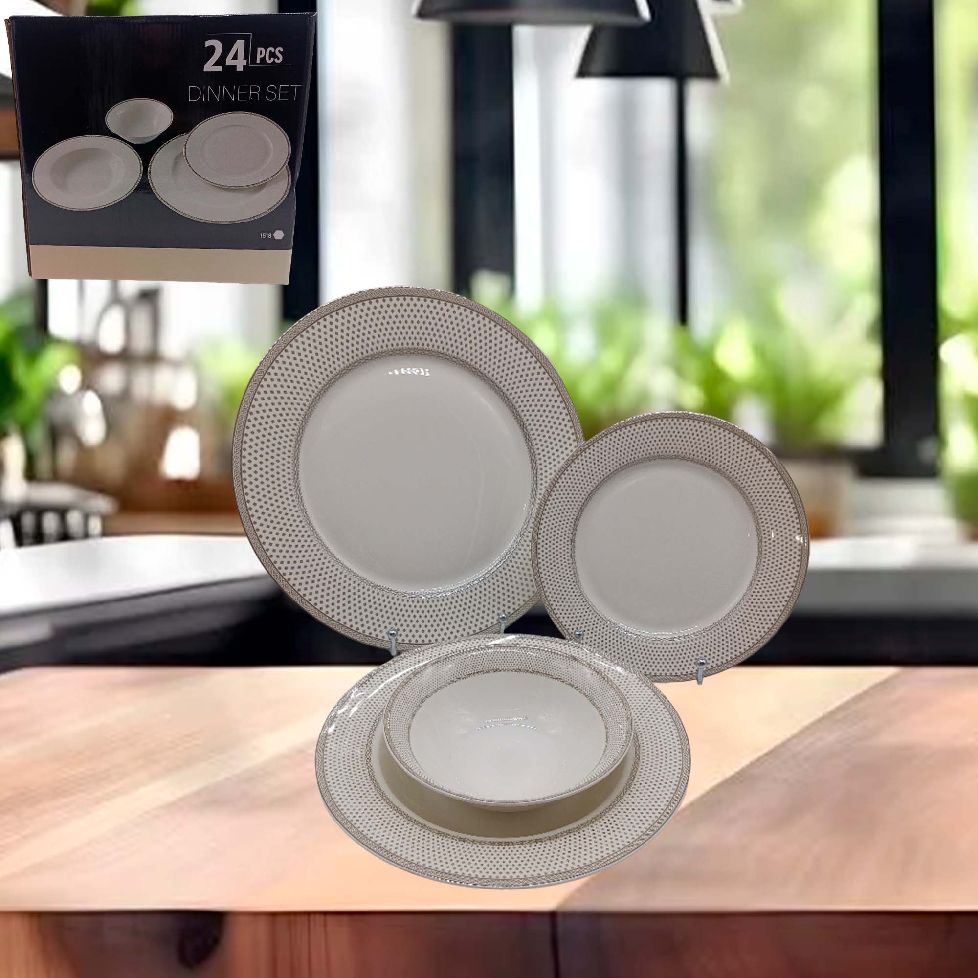 Сервиз столовый 24пр РД19796