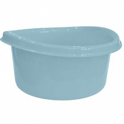 Таз 12л круглый Vogue небесный