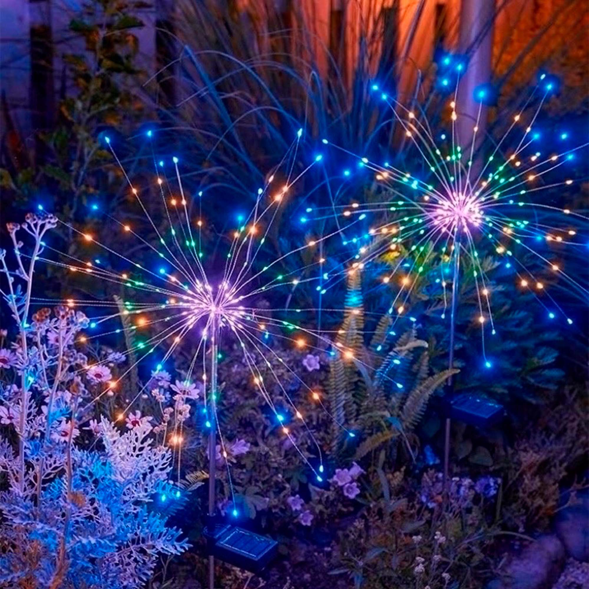 Светильник садовый на солнечной батарее 80см Одуванчик