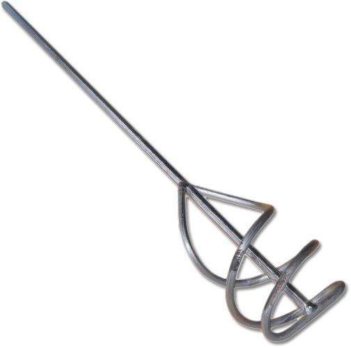 Миксер D80мм, d 8 мм, L450мм  цинк, для красок и смесей /Р/