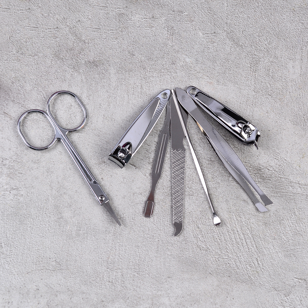 Набор маникюрный 7 предметов YD-10 в ассортименте