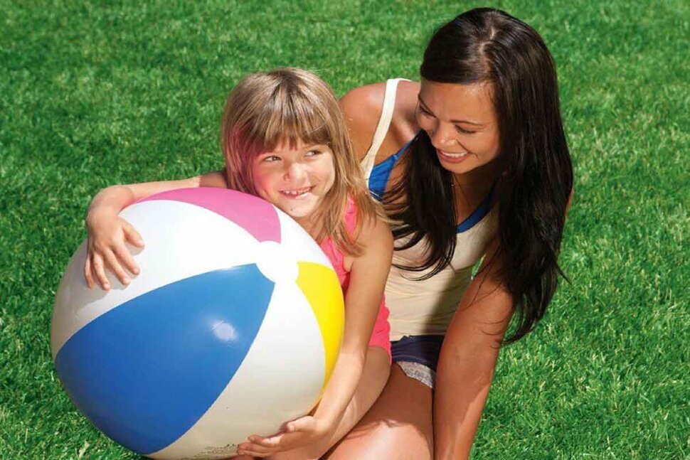 Мяч пляжный 61см, от 3 лет, , Intex