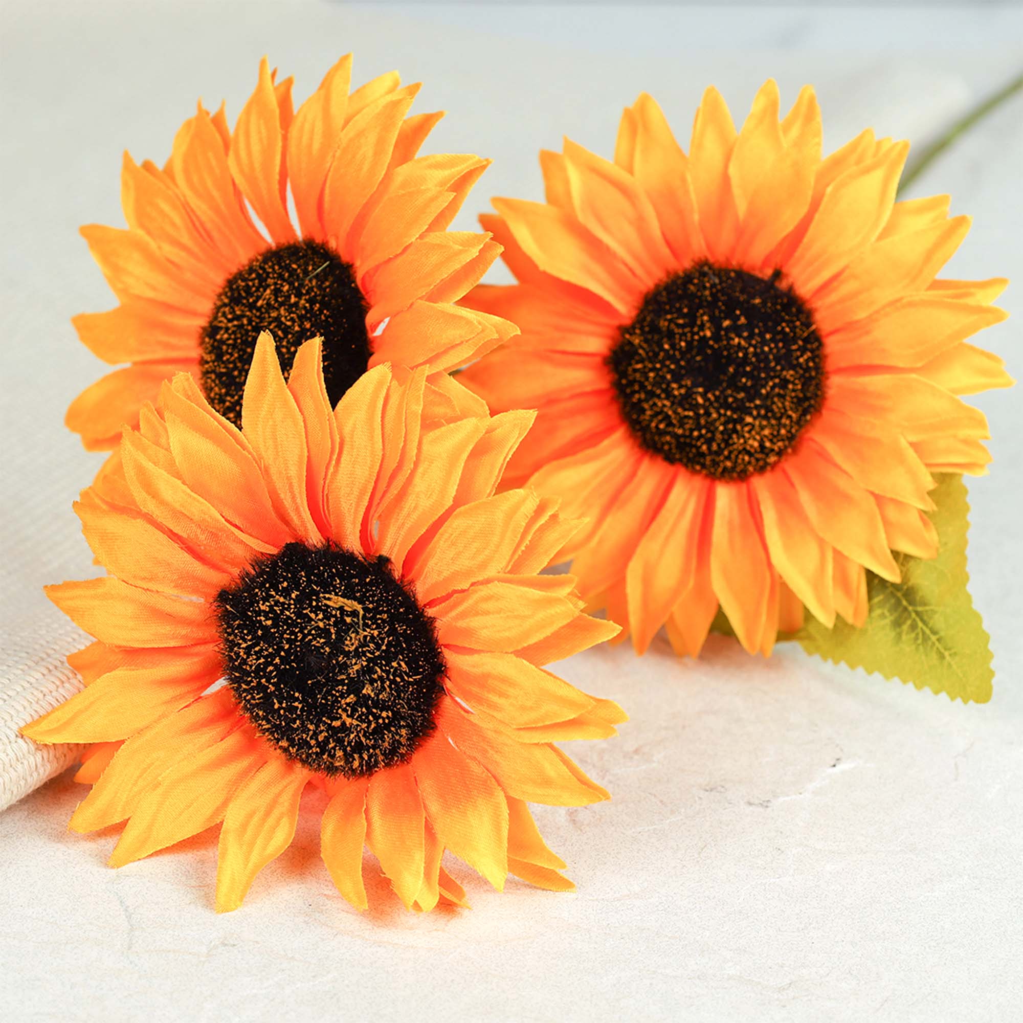 Цветок искусственный Подсолнух 63см 149NA-46 