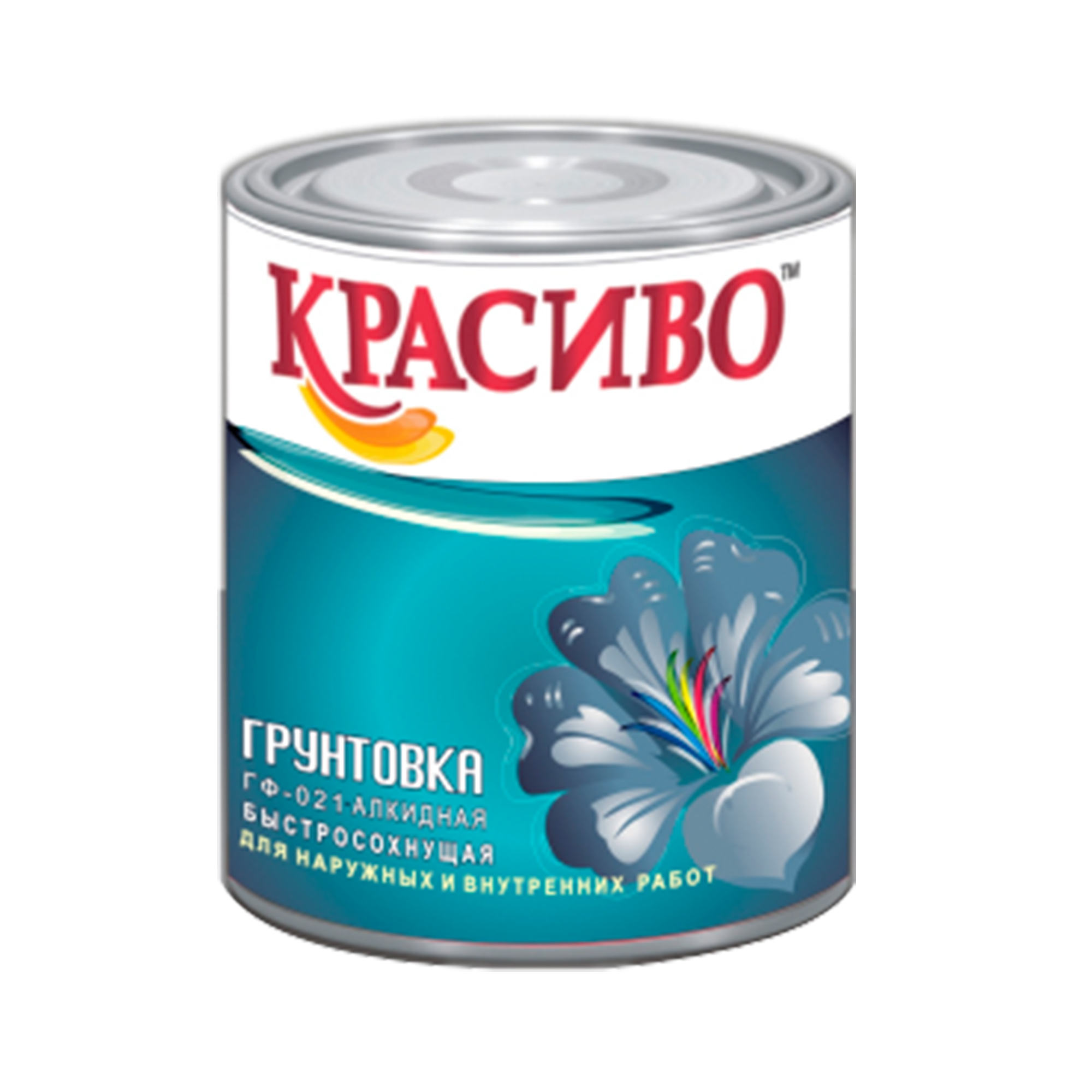 Грунтовка ГФ-021 1,8 кг кр.кор Красиво