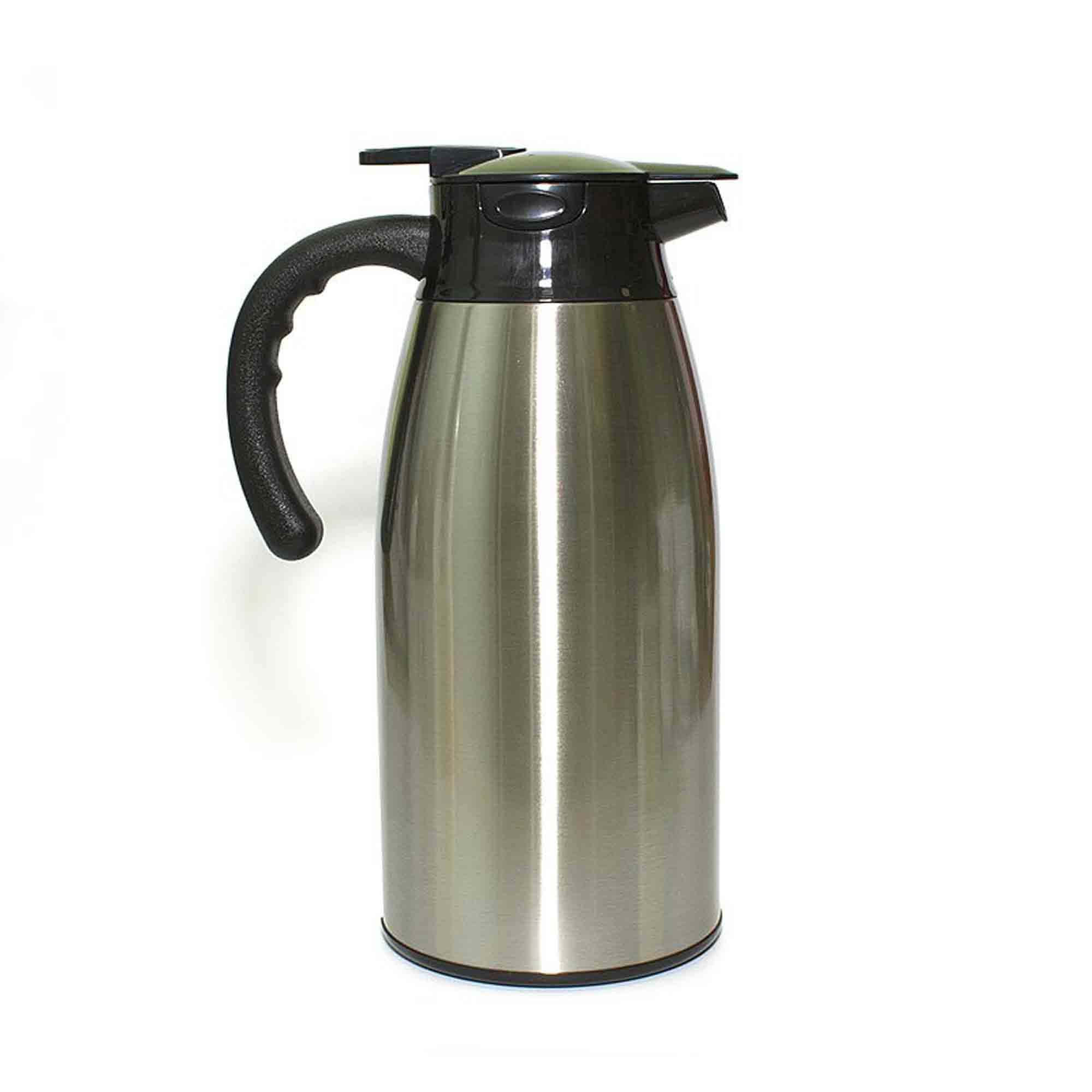 Термос-кофейник 2,0л мет. колба сталь 304 металлик