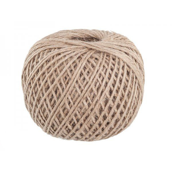 Шпагат 100м бытовой джут намотка шарик