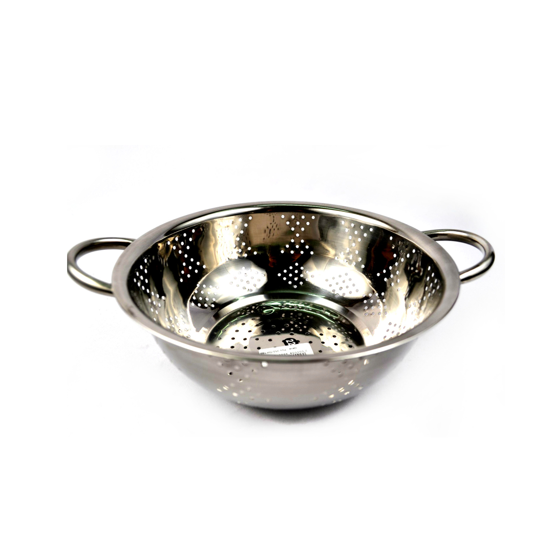 Дуршлаг нерж. с 2-мя ручками на ножках 34см, толщ.0,5мм РД48226