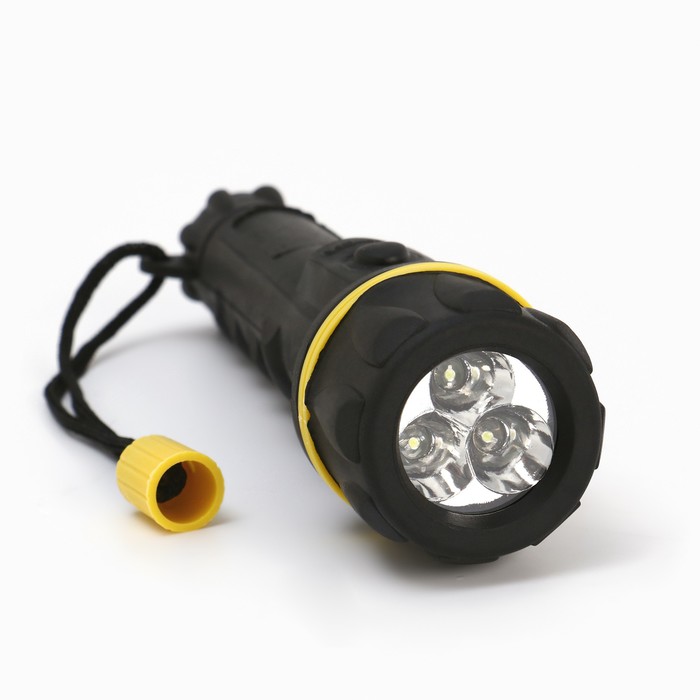 Фонарь ручной, 1 Вт, LED, 2 AA, 15 х 3.5 см   