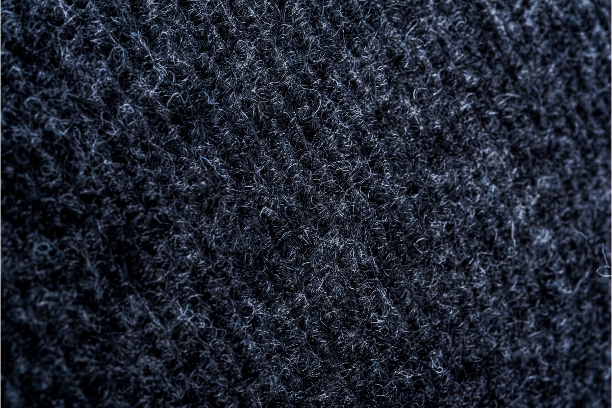 Коврик придверный 50х80см влаговпитывающий, ребристый “TRIP” "VORTEX", серый 