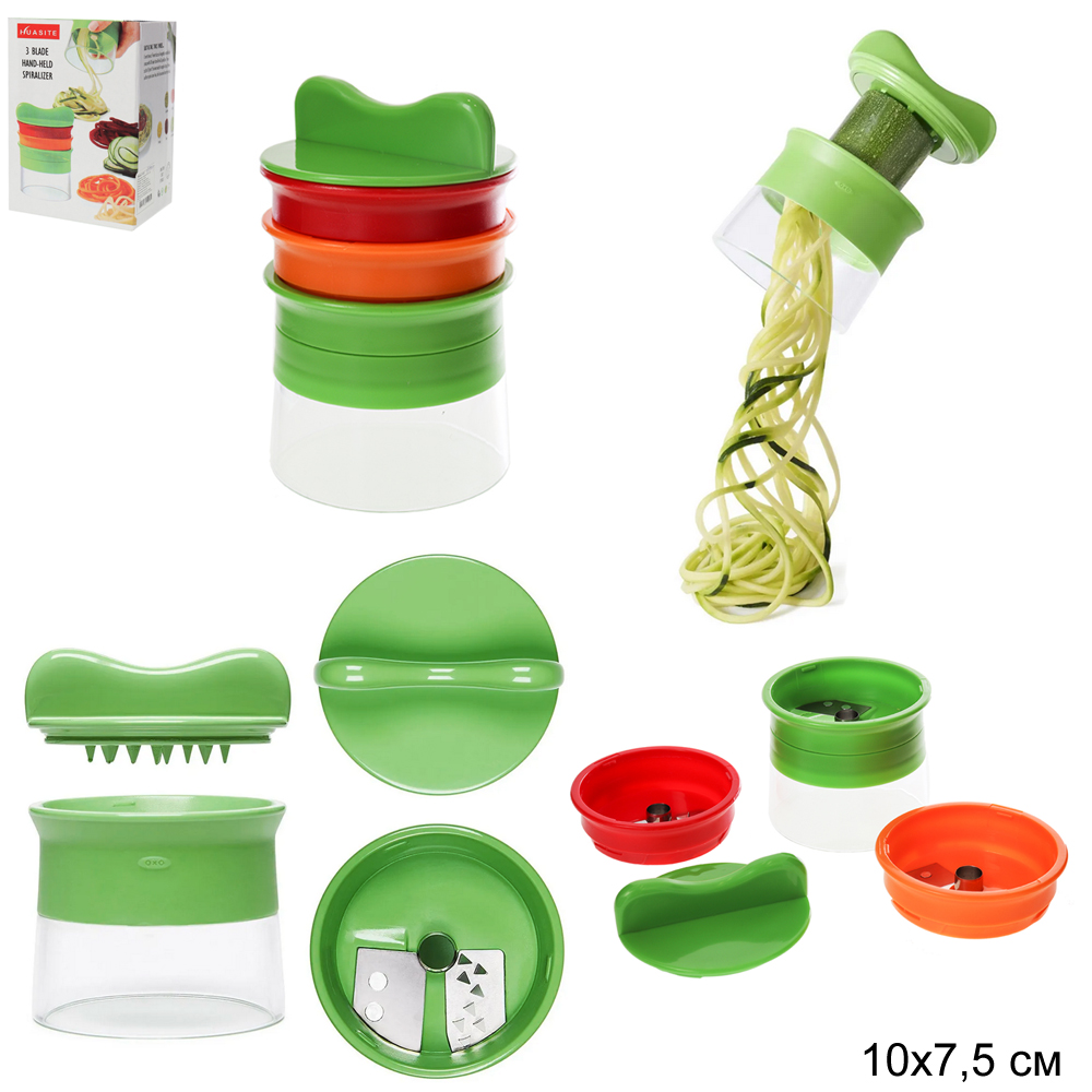 Овощерезка с 3 насадками TR-187 