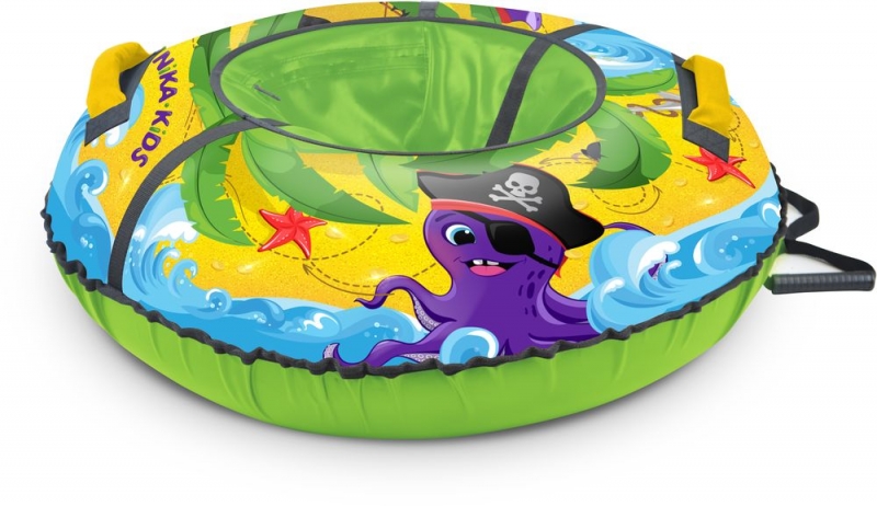 Тюбинг с круговым дизайном Nika kids Остров ТБ3К-85/OC2 