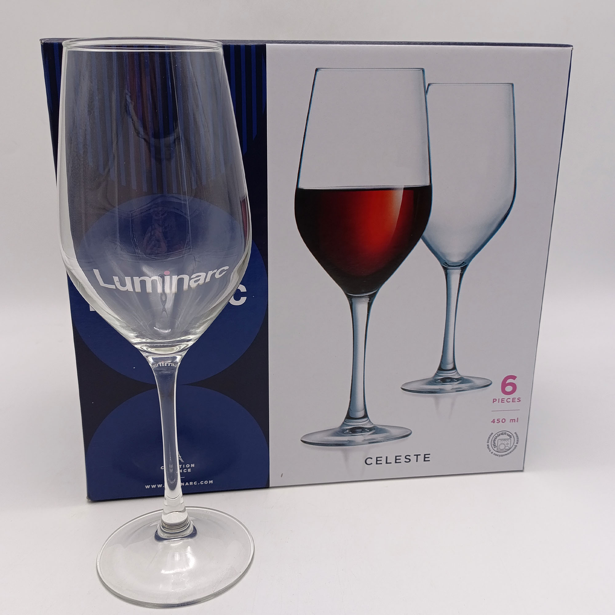 Бокал для вина 450мл 6шт Селест L5832/0 