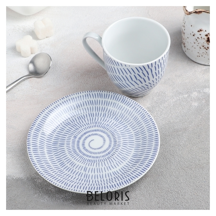 Пара чайная Антик чашка 200 мл, блюдце 15 см   4342131