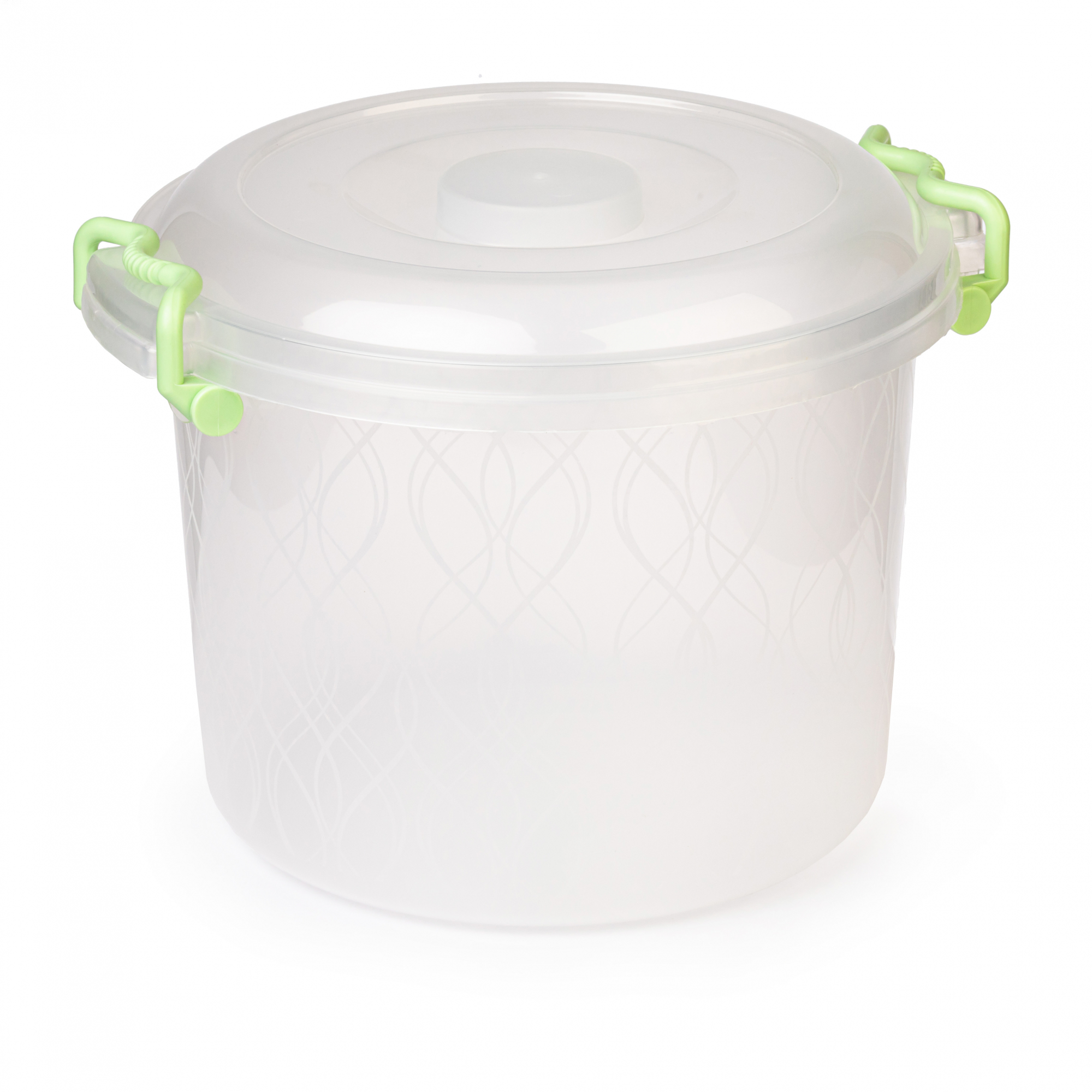 Контейнер круглый 8л. с ручками (уп.8) М098