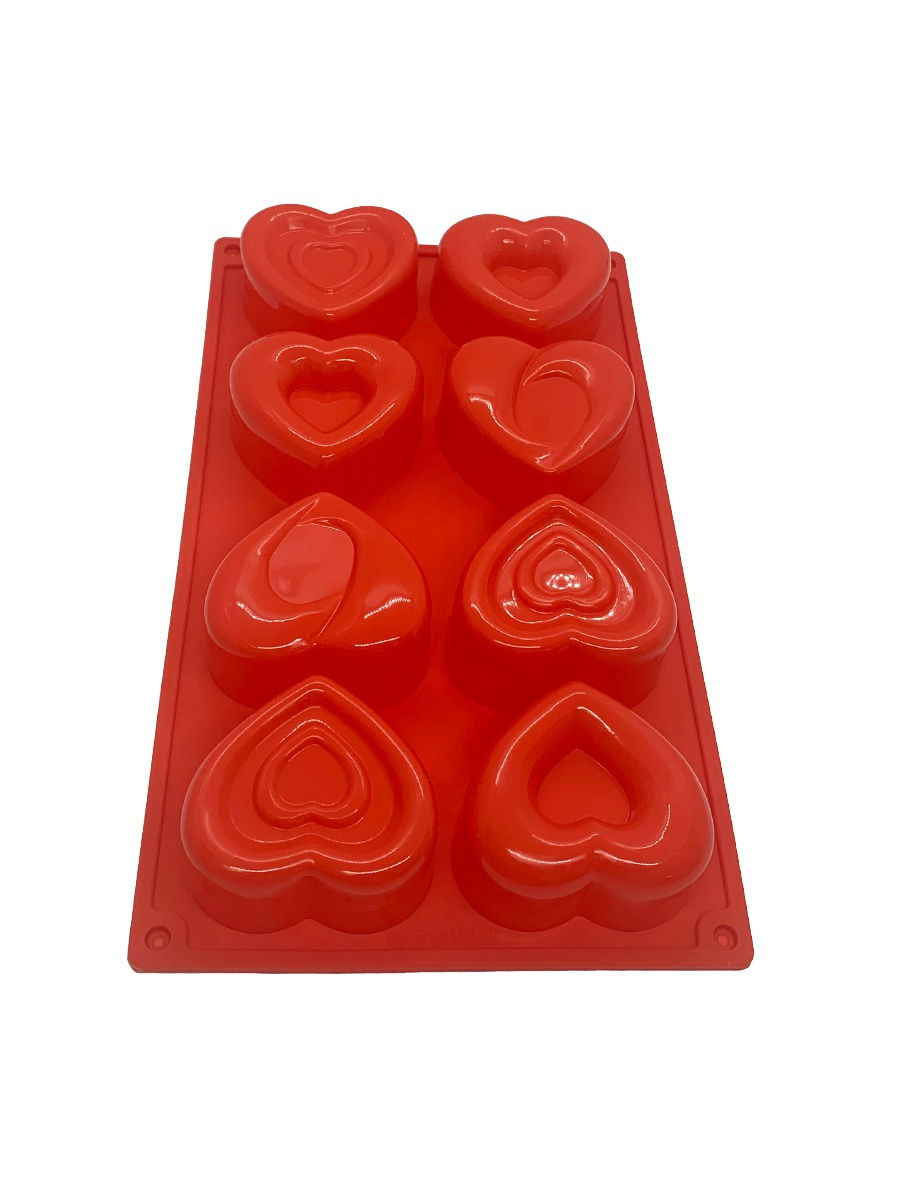 Форма силиконовая 8 ячеек 298х180х35мм РД 43443