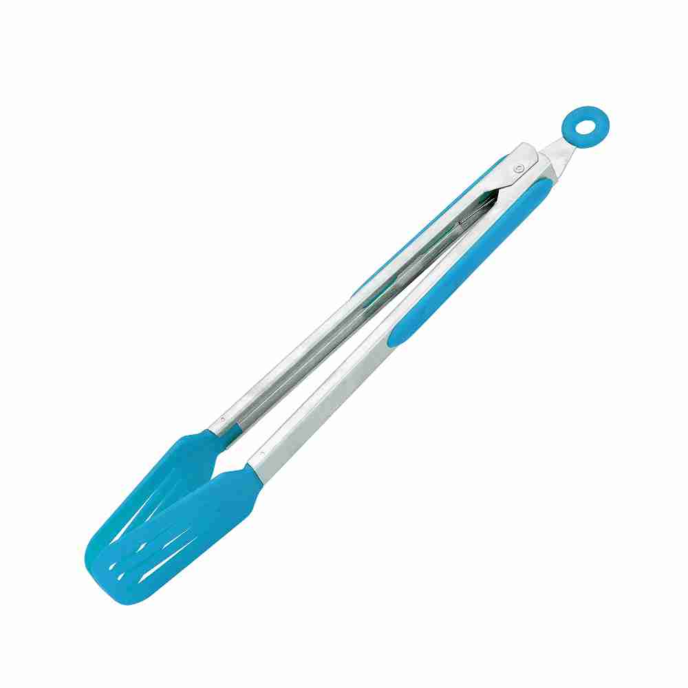 Щипцы кухонные 38.5см нерж. сталь/силикон РД43603