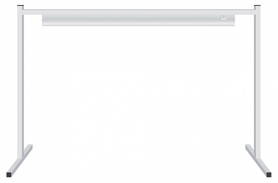 Подставка для светильника для растений (фито) h=350-420-490мм, L=715мм металл/белый UFP-G03