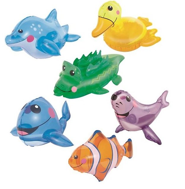 Игрушка надувная в виде животных