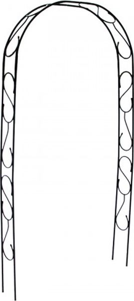 Арка садовая разборная Узорная узкая 2,5x0,2x1,2