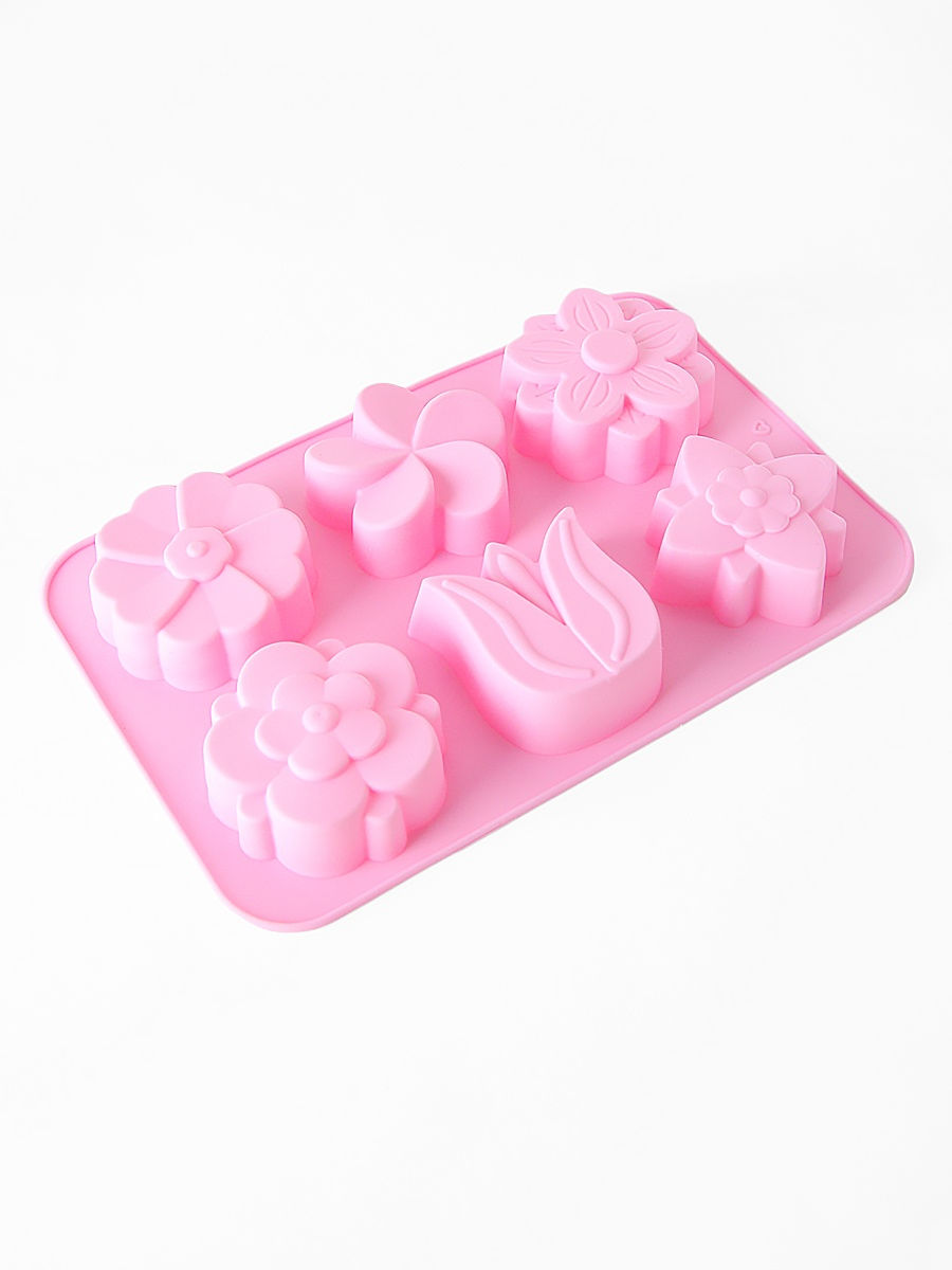 Форма силиконовая 6 ячеек 250х163х27мм РД 43450