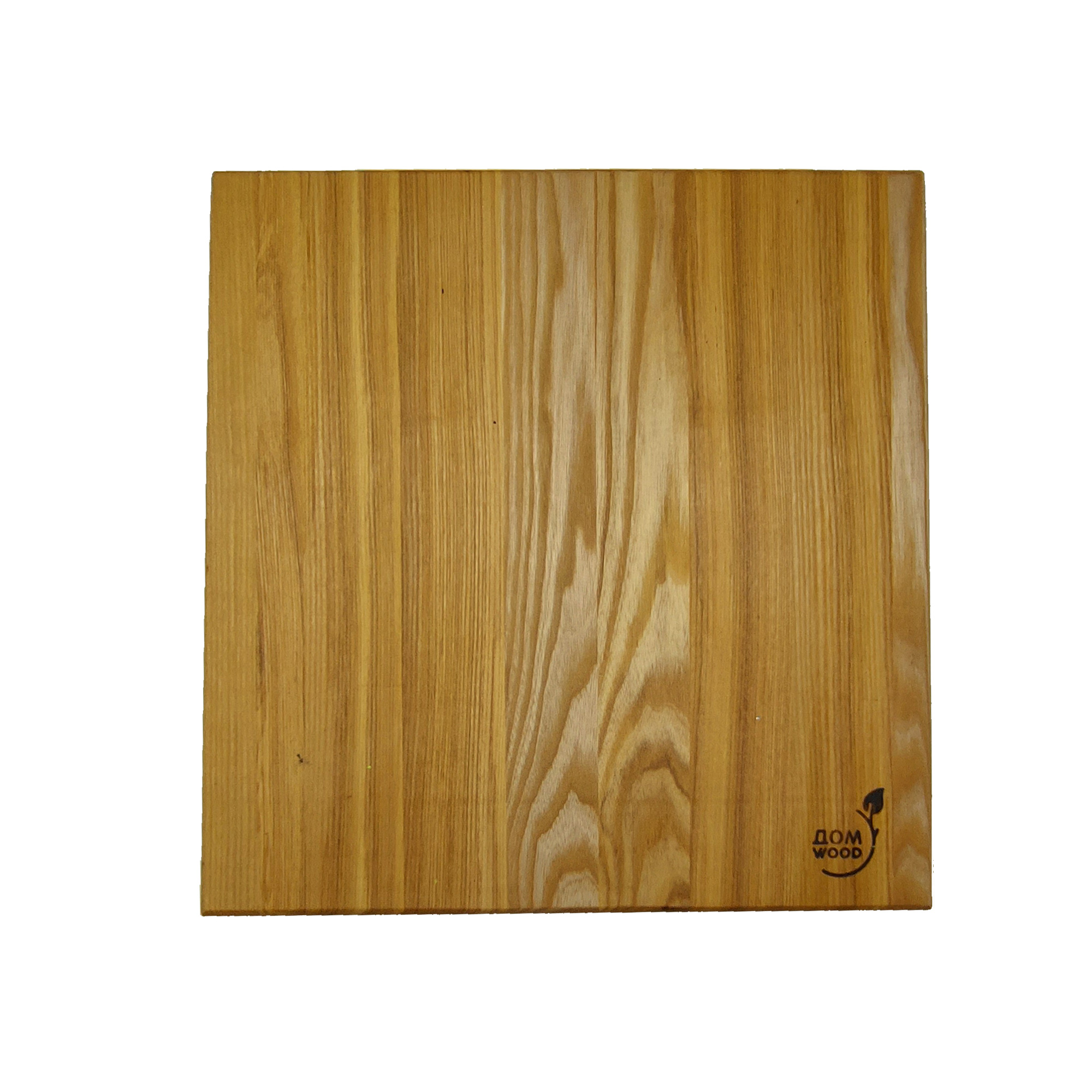 Доска разделочная квадратная 34*34*2см ДомВуд Ясень Я203