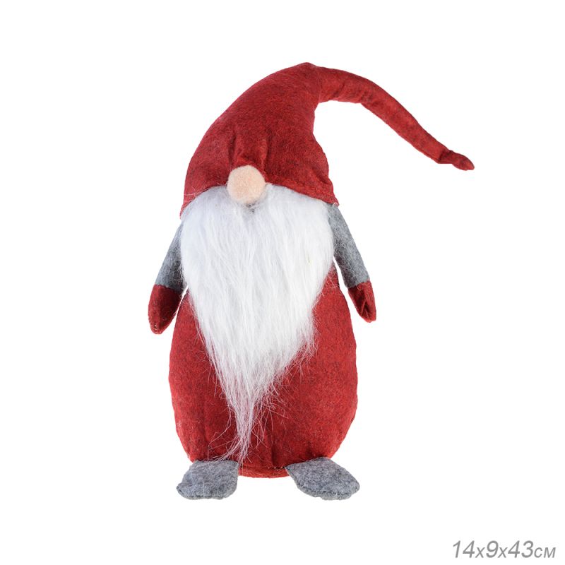 Гном декоративный новогодний  43 см