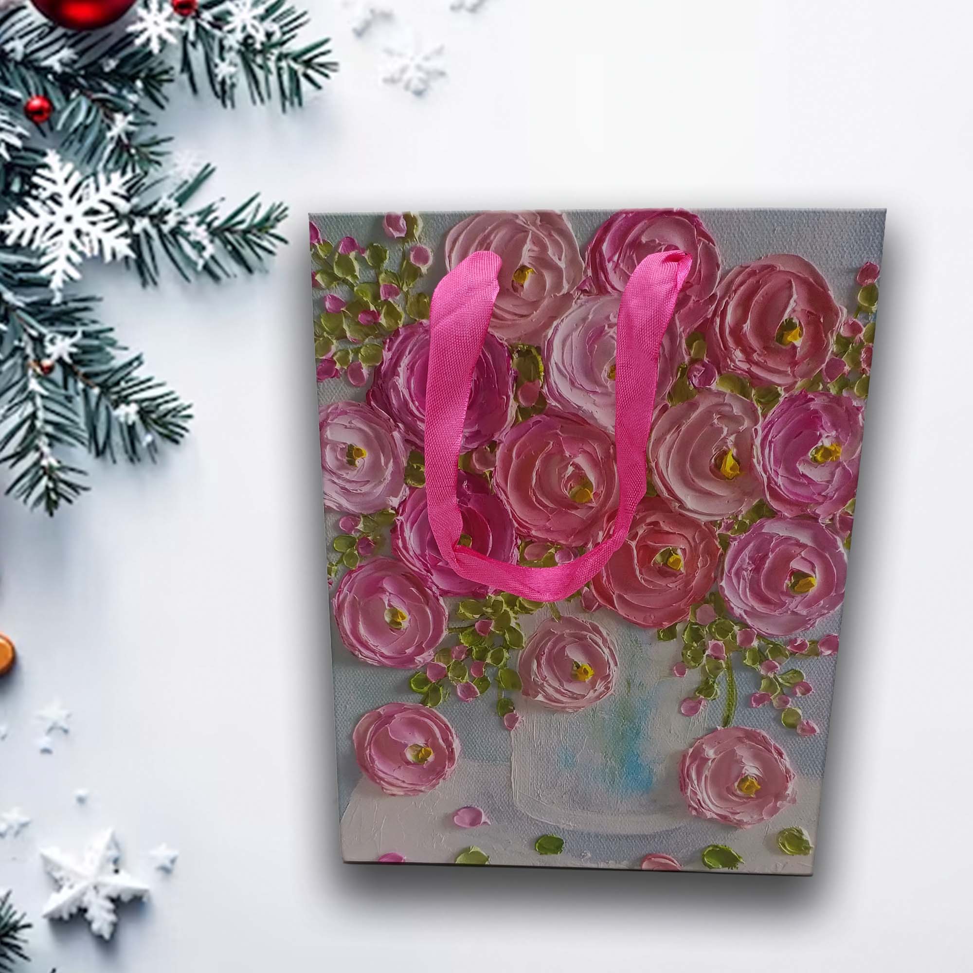 Пакет подарочный ламинированный 18х23х8см РД21232