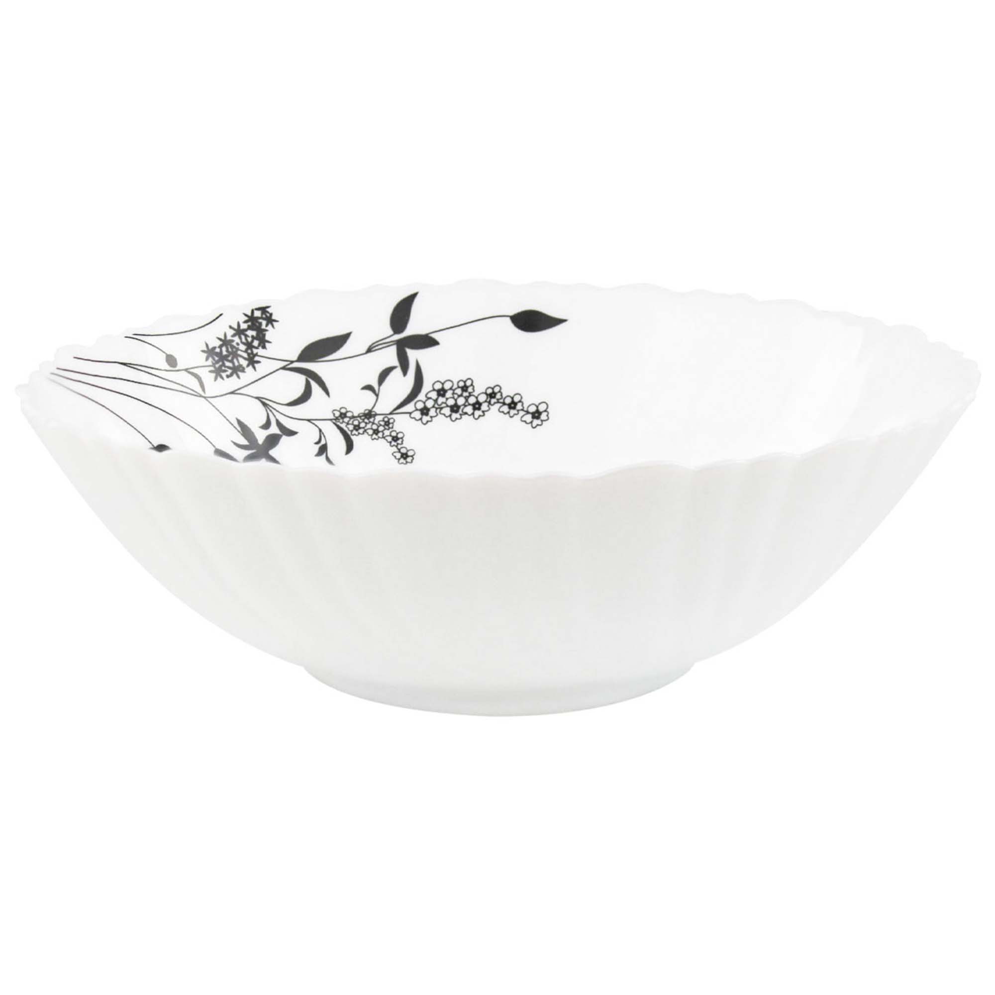 Миска 18см серии  Torix "Верона" белая с декором