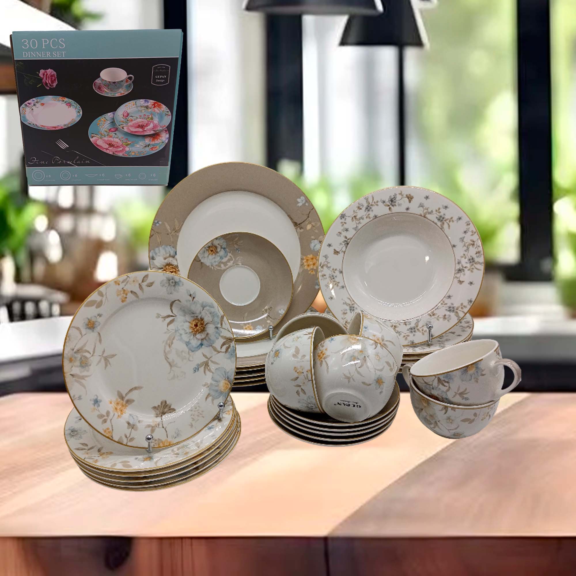 Сервиз столовый 30пр РД19680